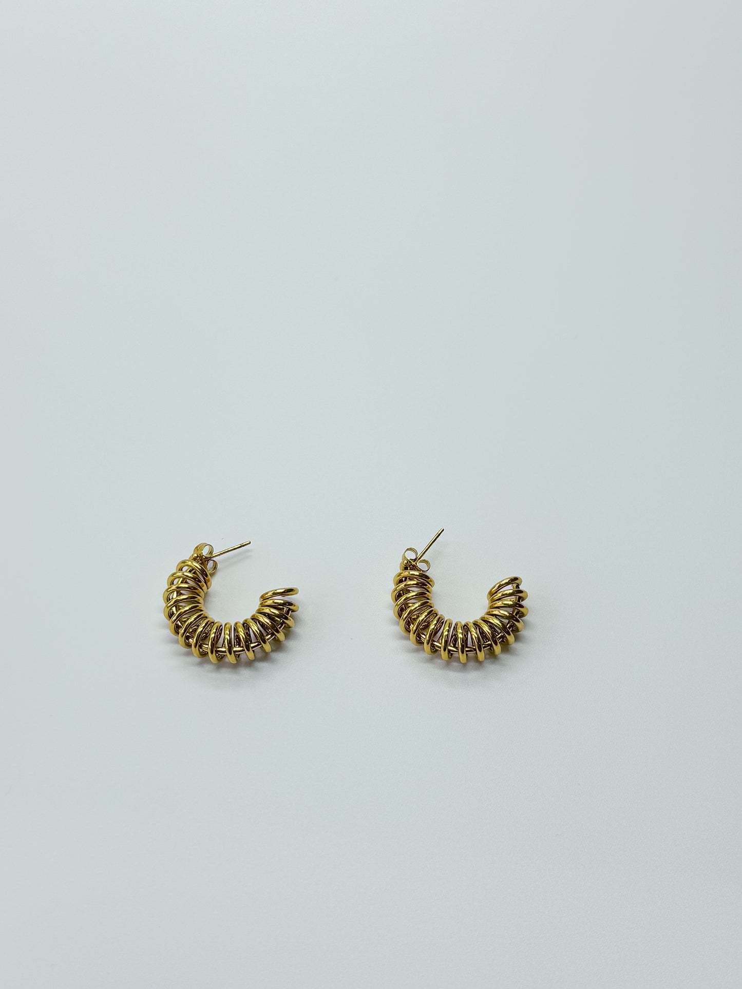 Spring Hoop Earrings